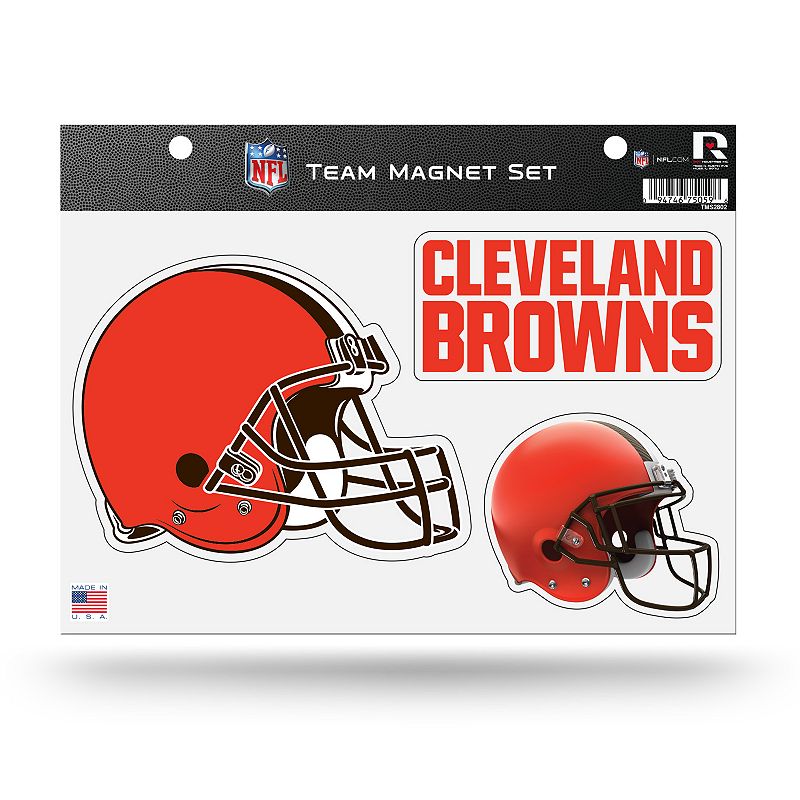 Cleveland Browns Team Magnet Set, Multicolor