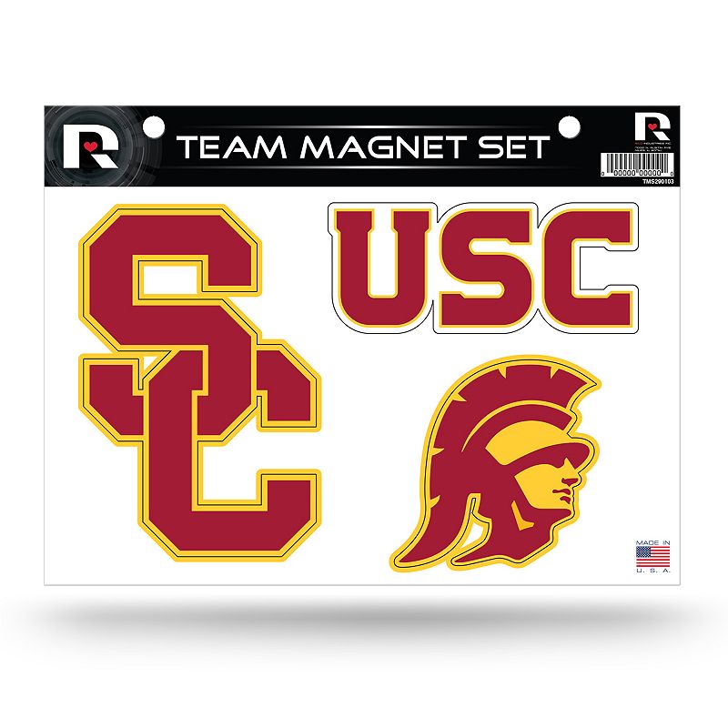 USC Trojans Team Magnet Set, Multicolor