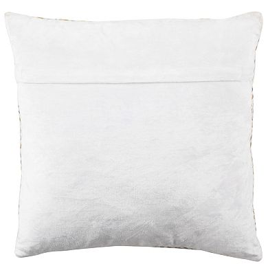 Safavieh Metallic Geometric Throw Pillow
