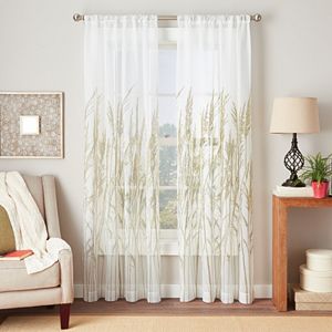 Fields of Meadow Tailored Voile Curtain