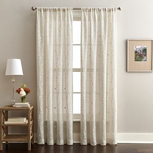 Curtainworks Lynette Embroidered Sheer Curtain