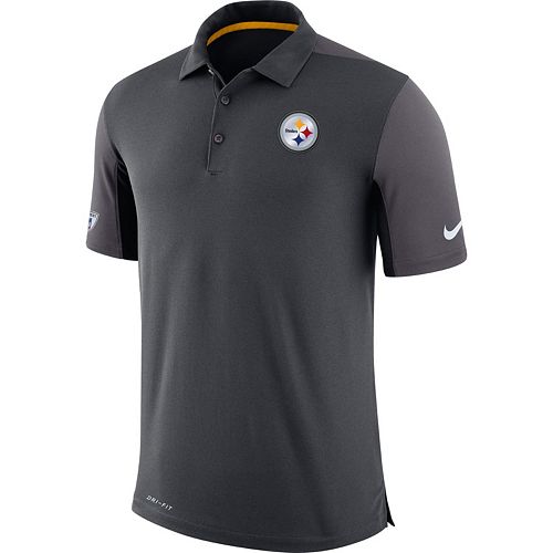 Men's Nike Pittsburgh Steelers Team Issue Dri-FIT Polo