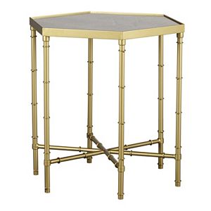 Madison Park Signature Lauren Hexagon End Table