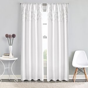 Curtainworks Zig Zag Ruffle Pole Top Curtain
