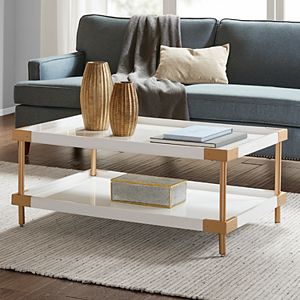 Madison Park Brandy Mirrored End Table