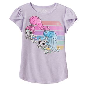Girls 4-10 Jumping Beans® Shimmer & Shine Rainbow Graphic Tee