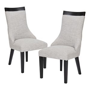 Madison Park Signature Claudet Dining Chair 2-piece Set