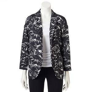 Women's WDNY Black Palm Tree Blazer