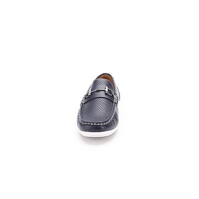 Aston Marc Men\'s Perforated Driving Loafers Gray US 12 M Aston Marc Men main image 3