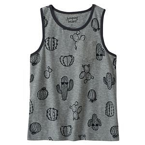 Boys 4-10 Jumping Beans® Graphic Print Slubbed Pocket Tank Top