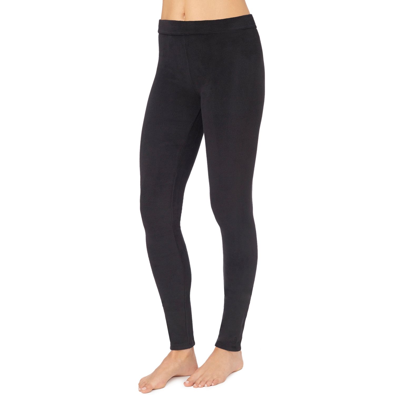 black fleece legging