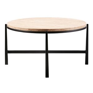 Madison Park Landon Stone Top Coffee Table