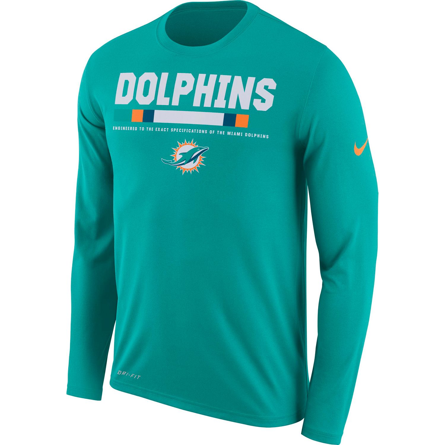 miami dolphins dri fit shirt