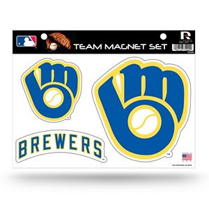 Milwaukee Brewers Team Magnet Set