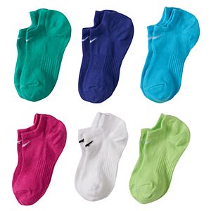 Girls 4-16 Nike 6-pk. Performance No-Show Socks