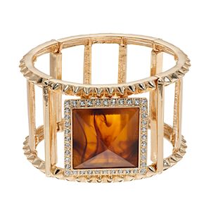 Jennifer Lopez Pyramid Multi Row Stretch Bracelet