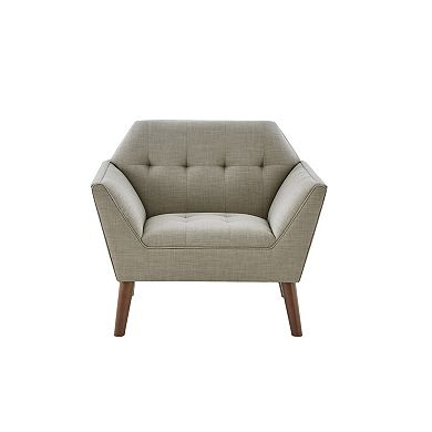 INK+IVY Newport Wide Mid-Century Modern Lounge Chair