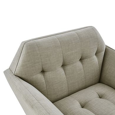 INK+IVY Newport Wide Mid-Century Modern Lounge Chair