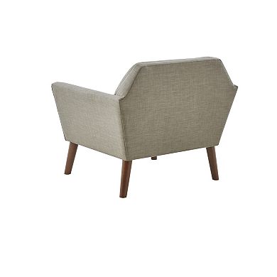 INK+IVY Newport Wide Mid-Century Modern Lounge Chair