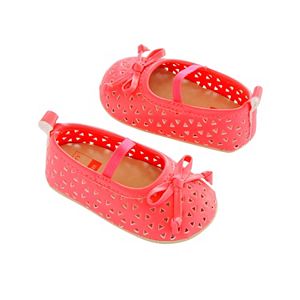 Baby Girl Carter's Perforated Mary Jane Crib Shoes