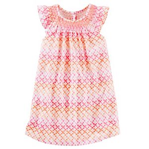 Toddler Girl OshKosh B'gosh® Geometric Smocked Dress