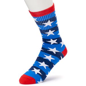 Men's Patriotic Crew Socks