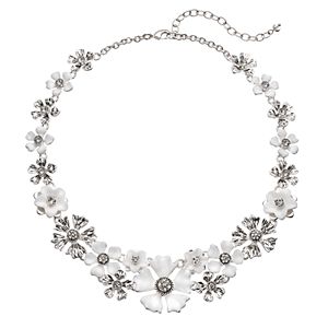 Napier Flower Statement Necklace