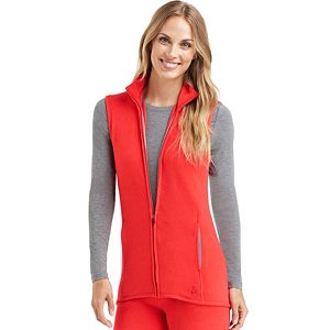 Women's Cuddl Duds Stretch Fleece Vest