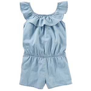 Girls 4-6x Carter's Chambray Romper