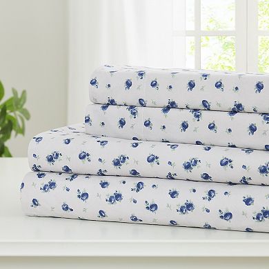 Sweet Rose Print Sheet Set