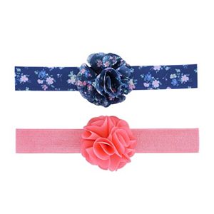 Baby Girl Carter's 2-pk. Floral Rosette Head Wrap Set