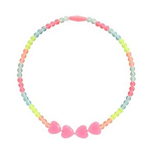 Toddler Girl Carter's Rainbow Hearts Beaded Necklace