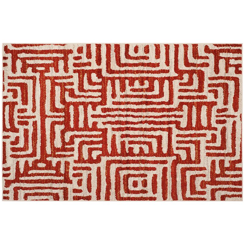 Safavieh Amsterdam Wester Geometric Rug, Multicolor, 6.5X9 Ft