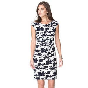 Women's Chaps Floral Sheath Dress