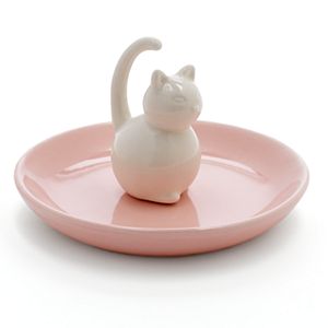 LC Lauren Conrad Cat Ring Holder Trinket Tray