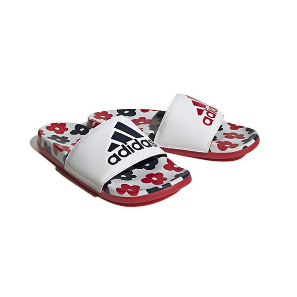 adidas adilette cloudfoam women's slide sandals