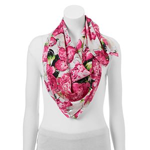 REED Peonies Square Scarf