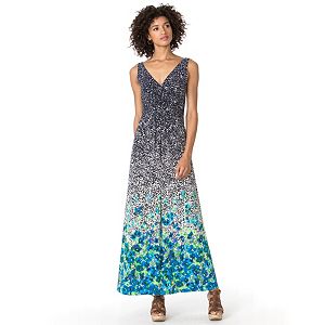 Women's Chaps Floral Empire Maxi Dress