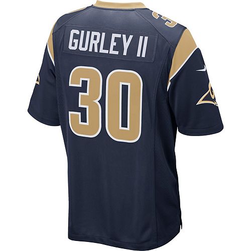 la rams jersey black