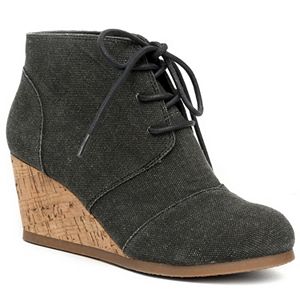 sugar Maybee Women's Wedge Ankle Boots