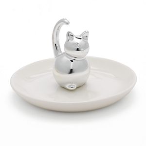 LC Lauren Conrad Cat Ring Holder Trinket Tray