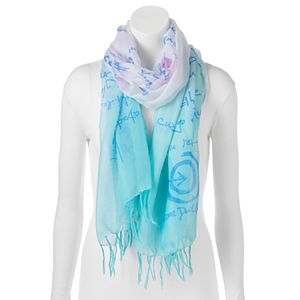 love this life Inspirational Manifesto Oblong Scarf
