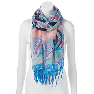 love this life Fringed Oblong Scarf