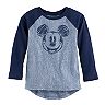 Disney's Mickey Mouse Toddler Boy Slubbed Raglan Long Sleeve Graphic Tee by Jumping Beans®