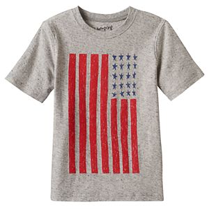 Boys 4-10 Jumping Beans® American Flag Nep Tee