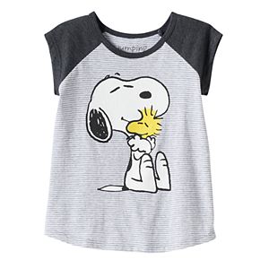 Toddler Girl Jumping Beans庐 Peanuts Snoopy & Woodstock Graphic Tee