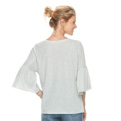 Maternity a:glow Boxy Bell Sleeve Top