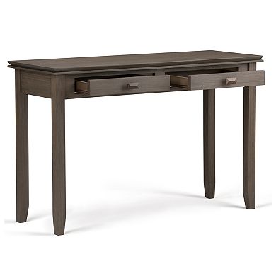 Simpli Home Artisan 2-Drawer Console Table