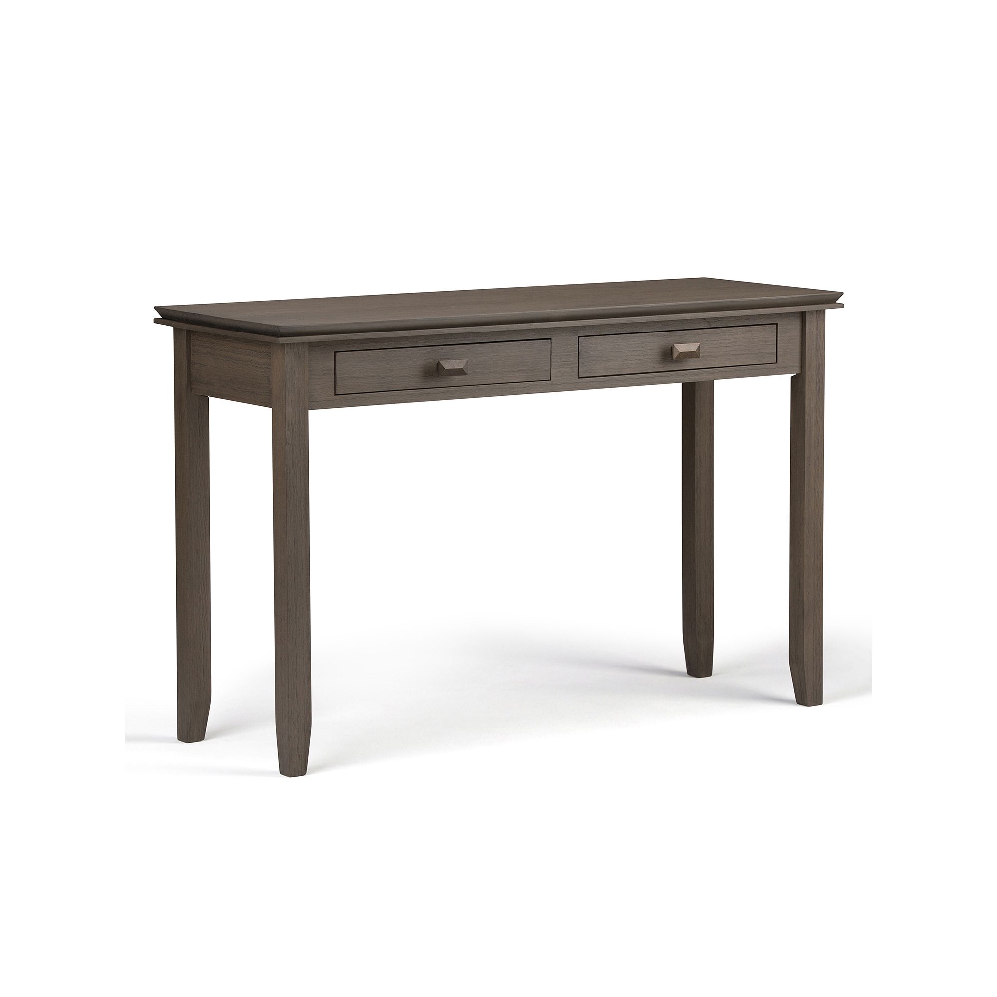 Simpli Home Artisan 2-Drawer Console Table, Farmhouse Gray
