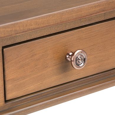 Simpli Home Carlton 1-Drawer End Table